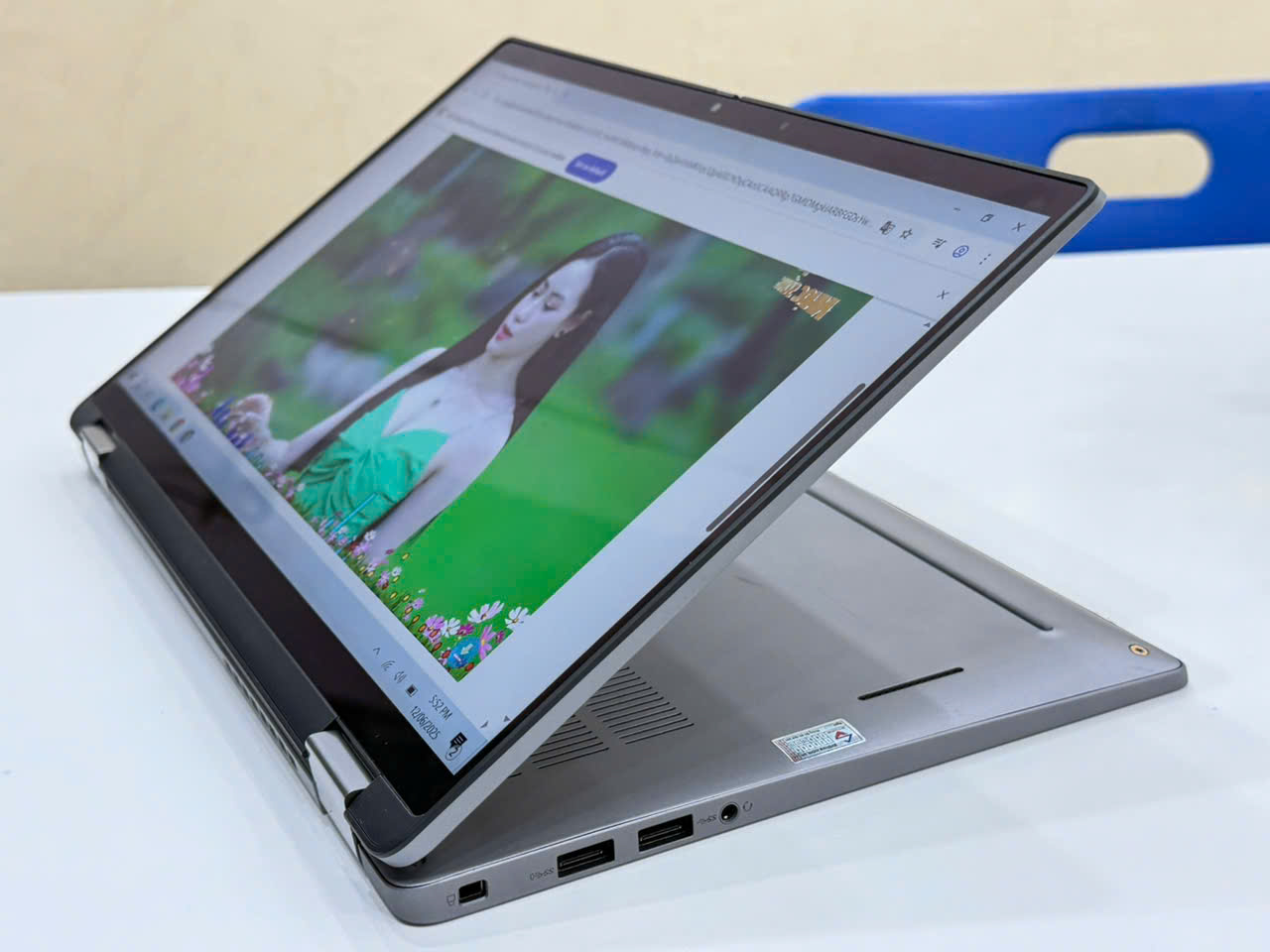 Dell latitude x360 7410 Chrome nhỏ gọn cho ae văn phòng - Hình ảnh 12