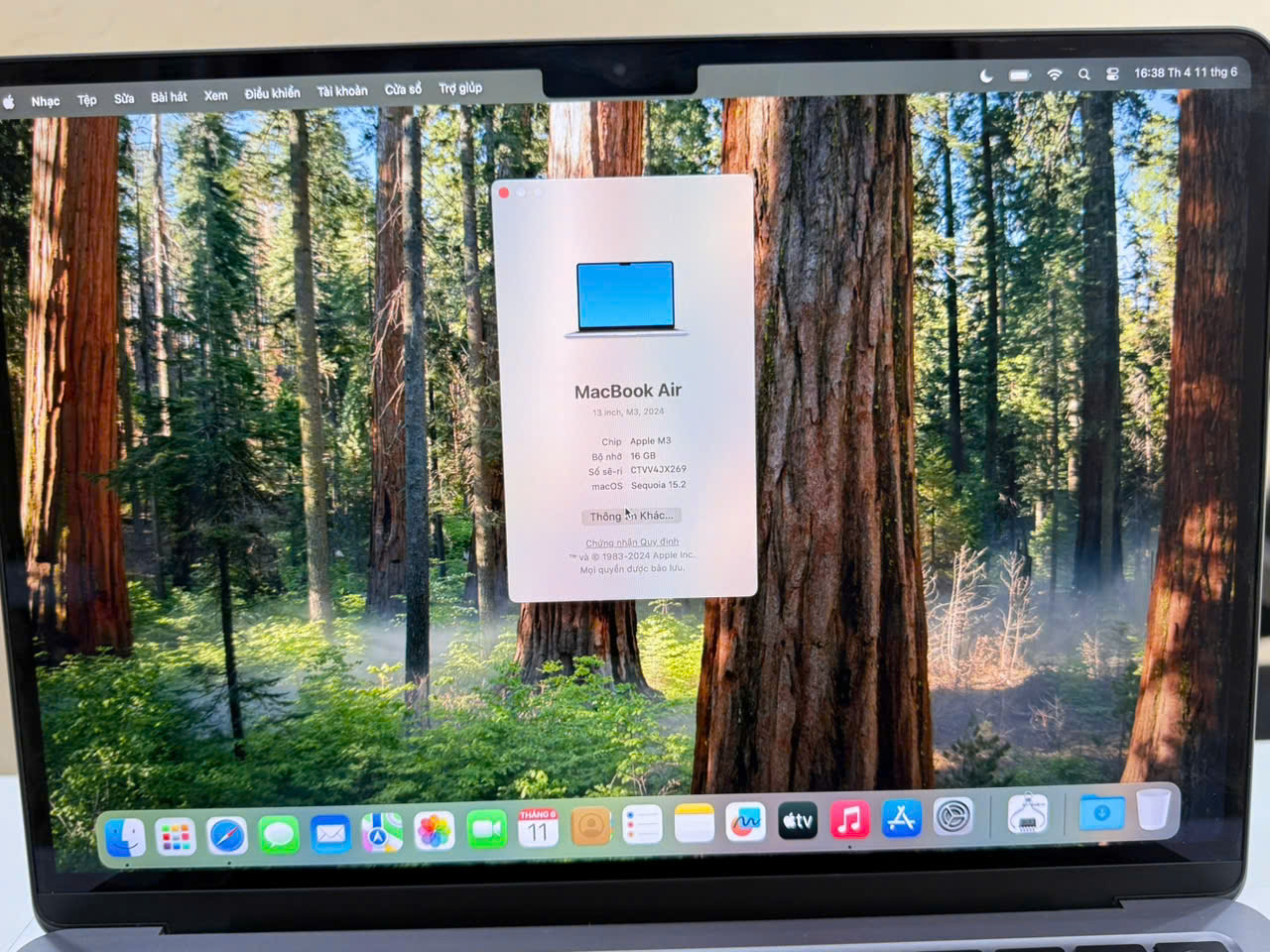 Macbook Air M3 2024 - Hình ảnh 7