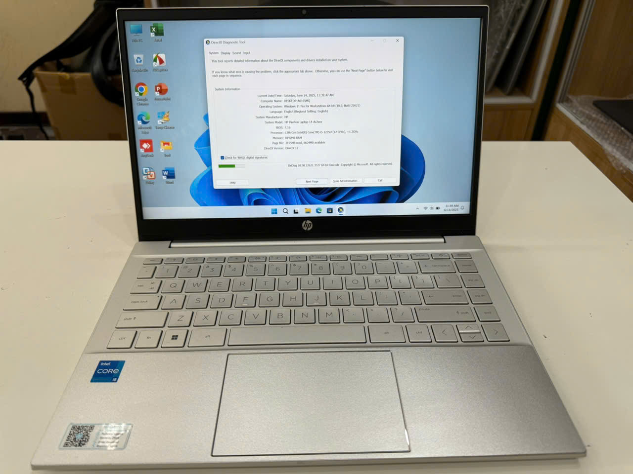 Hp pavilion 14-dv2xxx văn phòng vỏ nhôm nguyên khối - Hình ảnh 4
