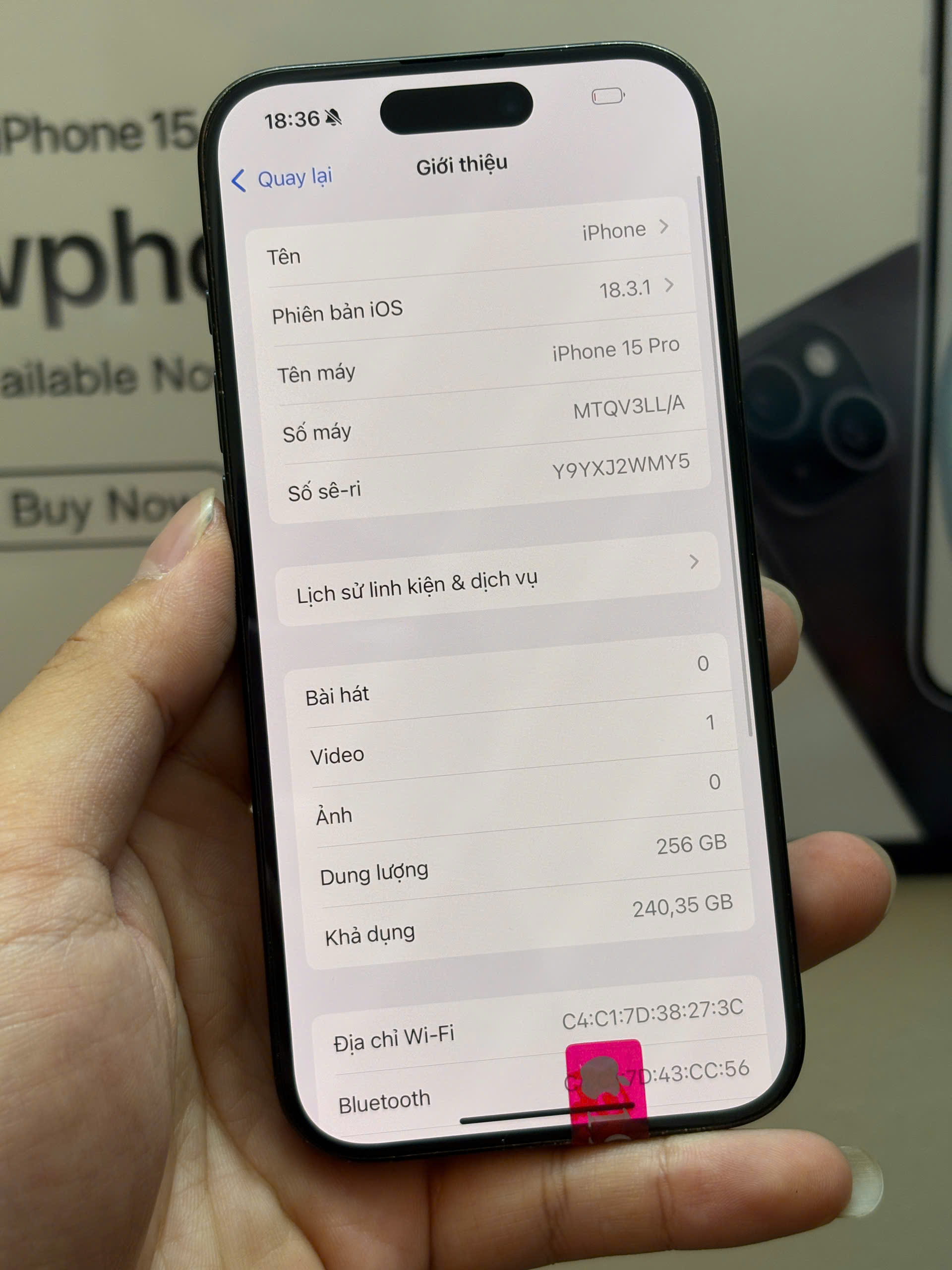 điện thoại iphone 15 pro 256gb - Hình ảnh 6