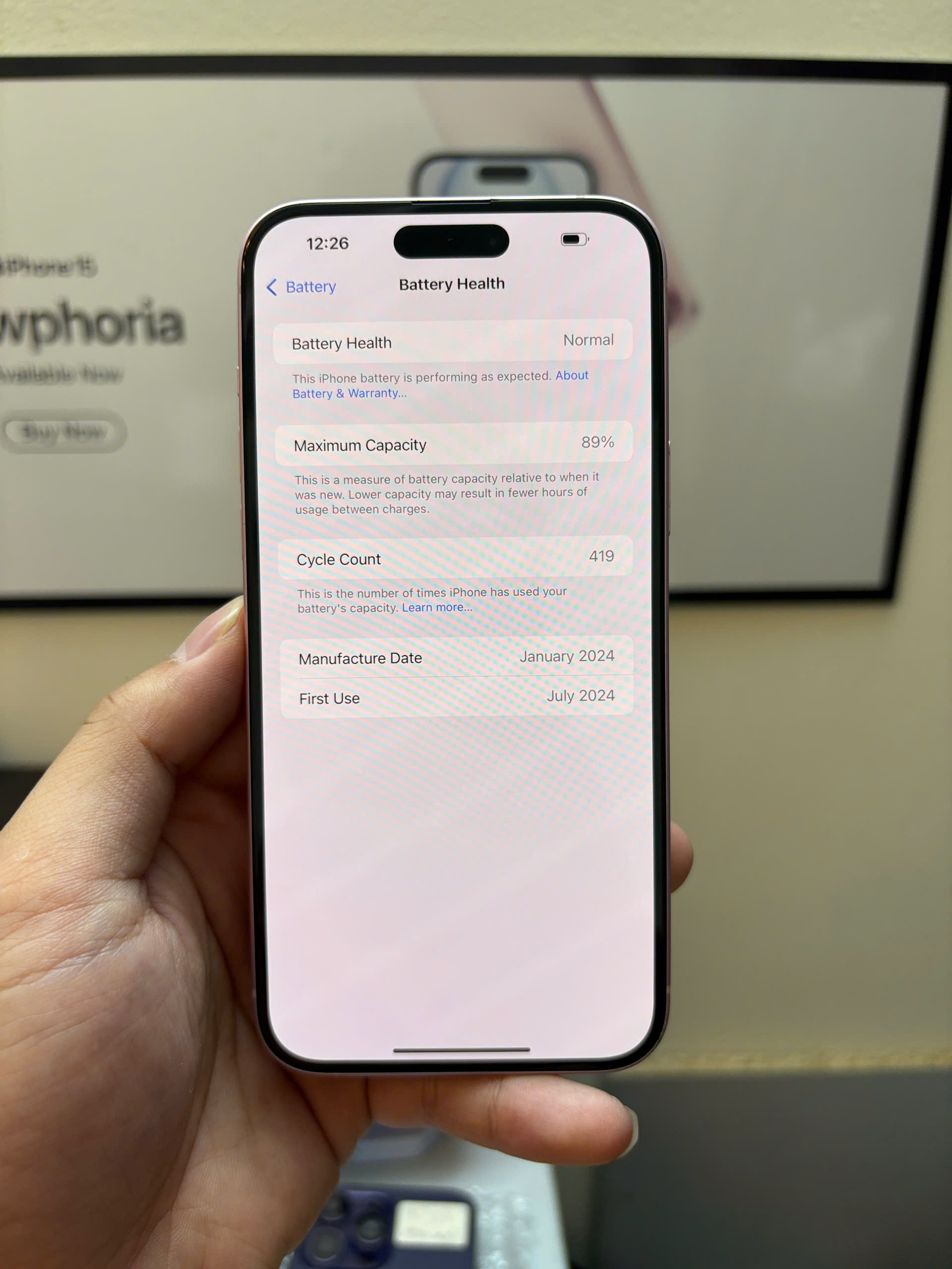 15 PLUS 128GB - Hình ảnh 4