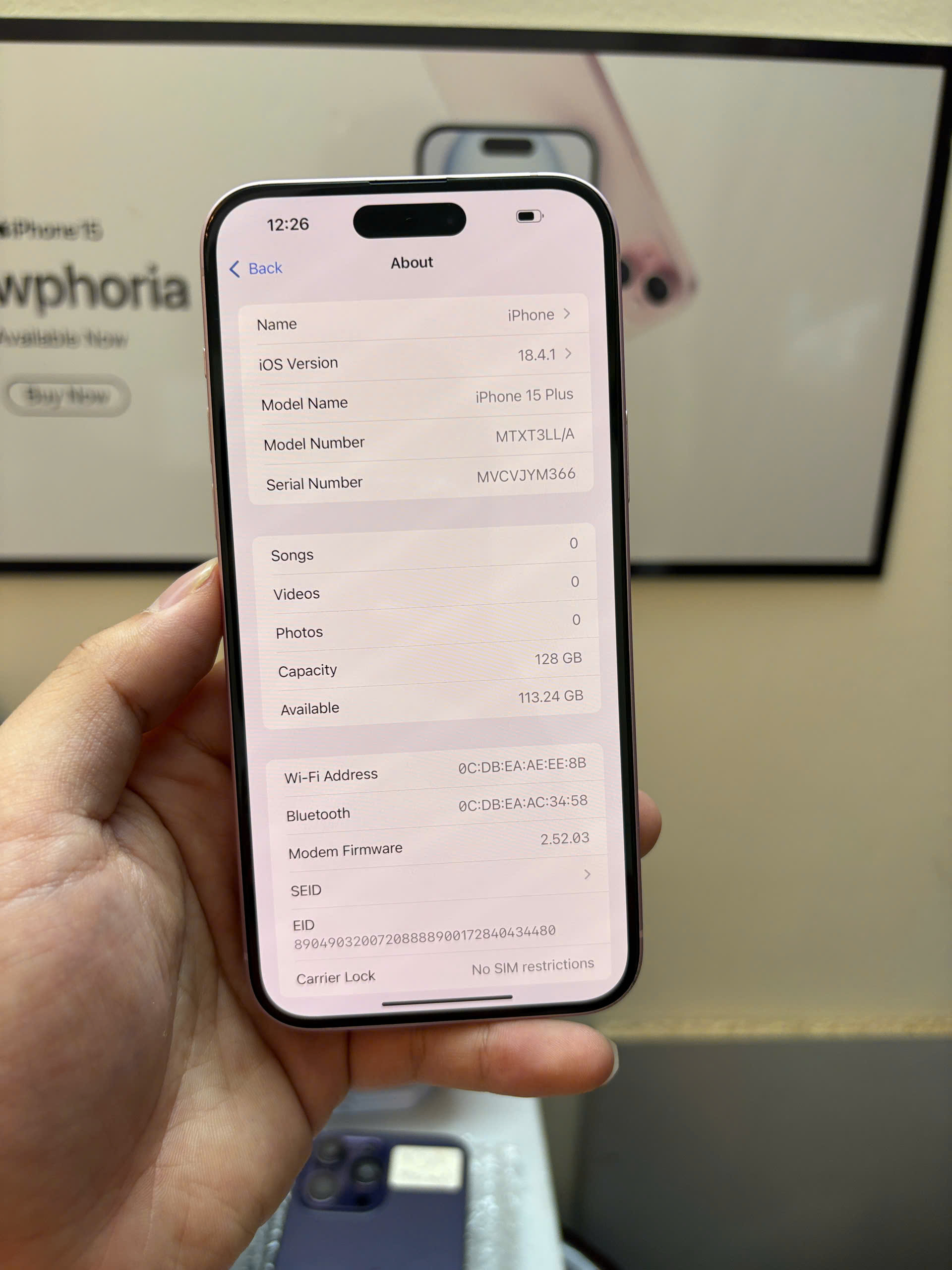 15 PLUS 128GB - Hình ảnh 6