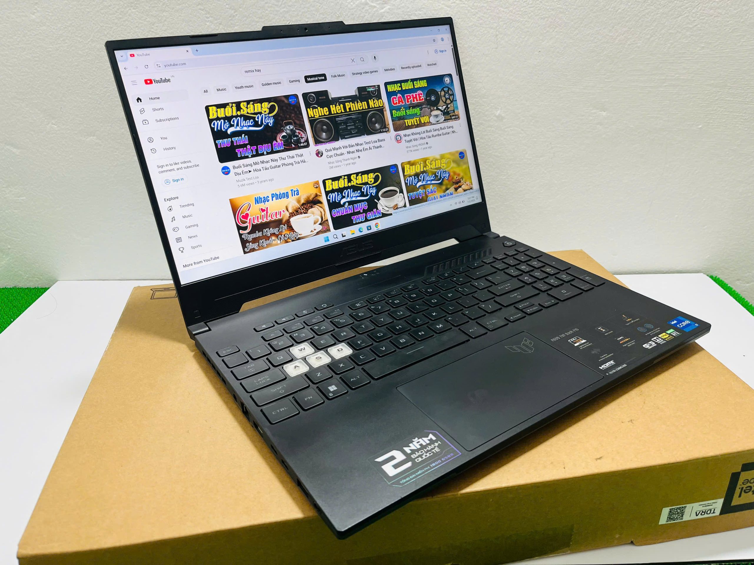 Asus tuf Dash F15 Fx517ZR Gaming - Hình ảnh 7