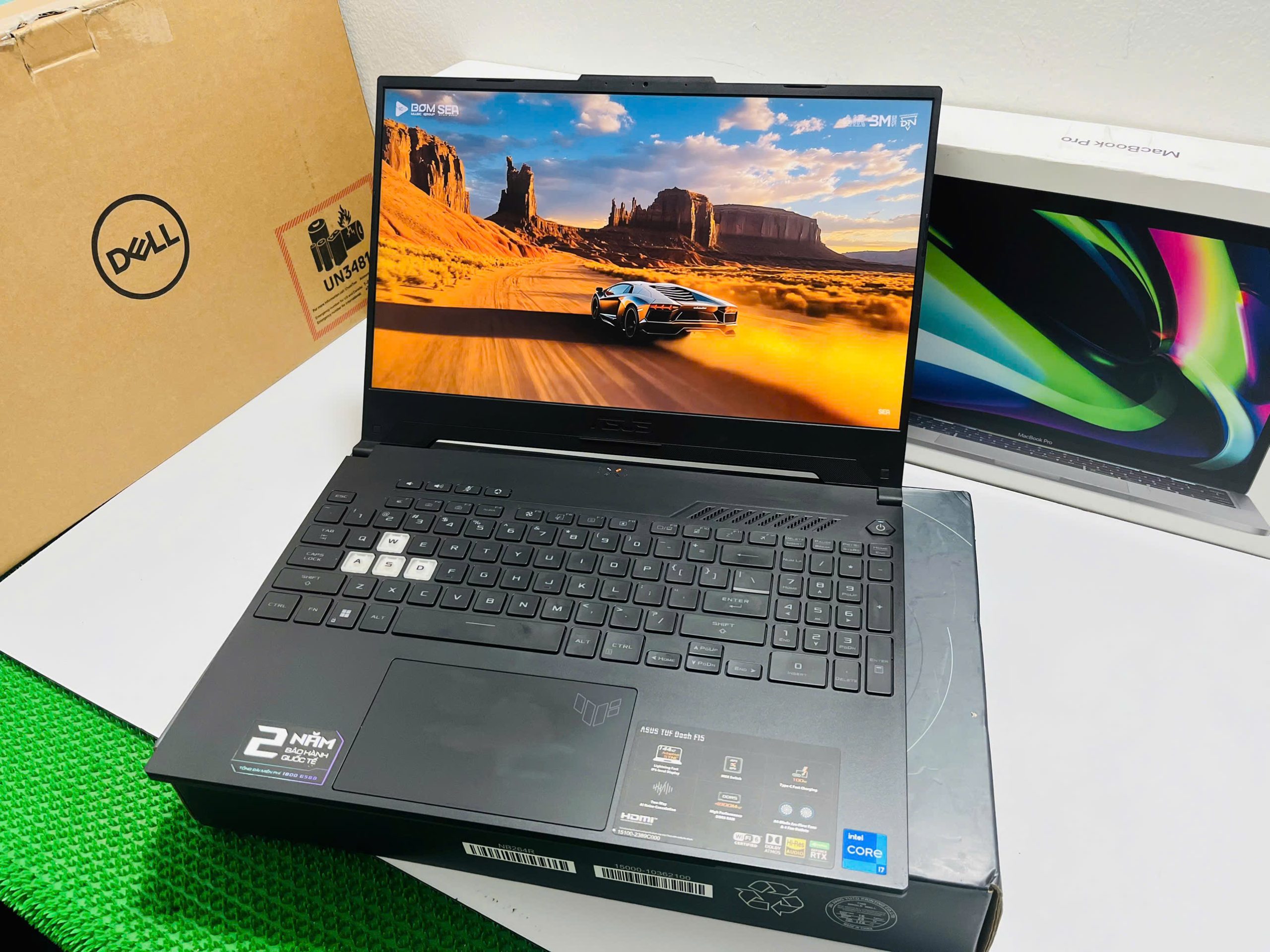 Asus tuf Dash F15 Fx517ZR Gaming - Hình ảnh 2