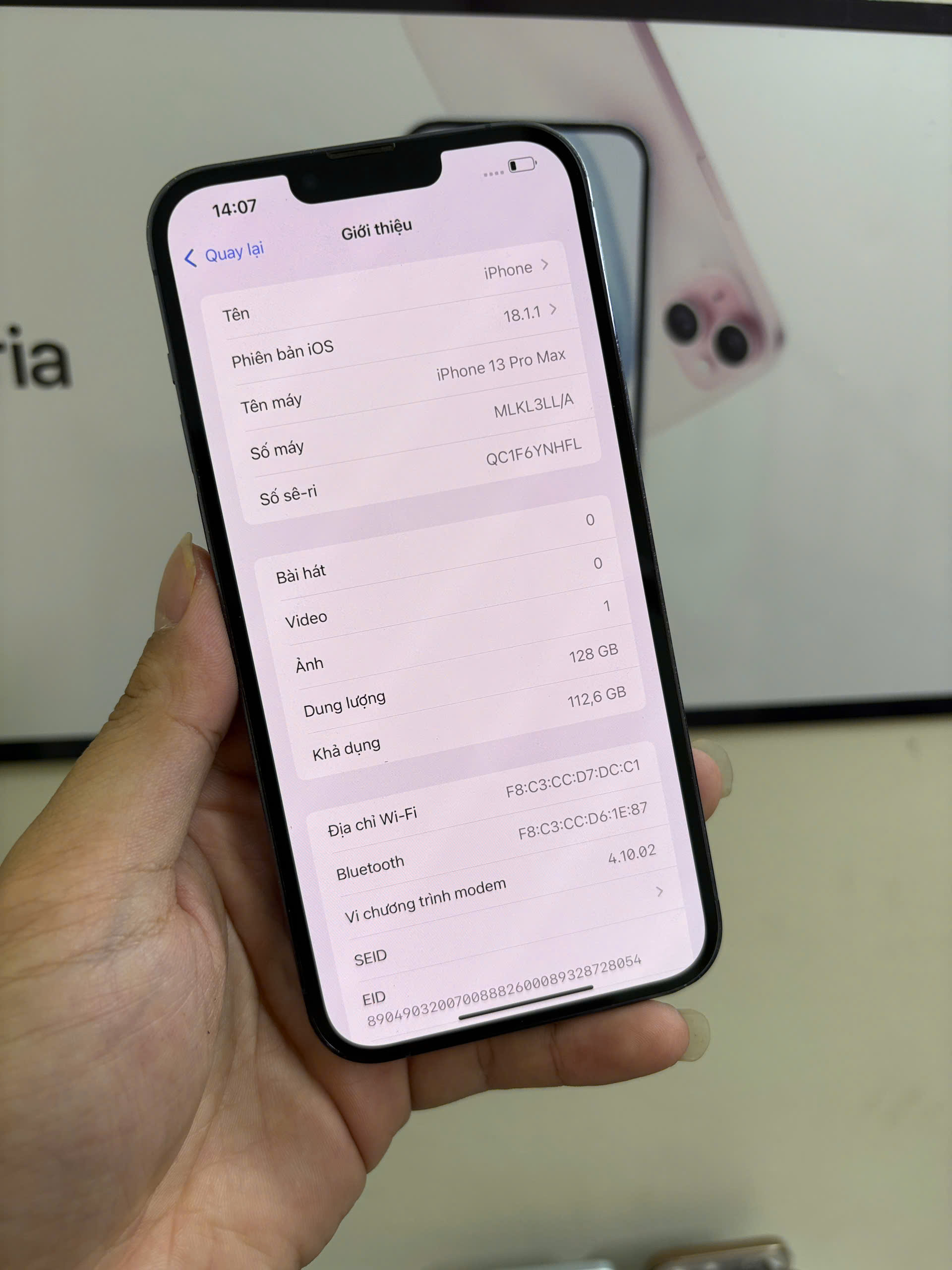 13 PRM 128GB - Hình ảnh 4