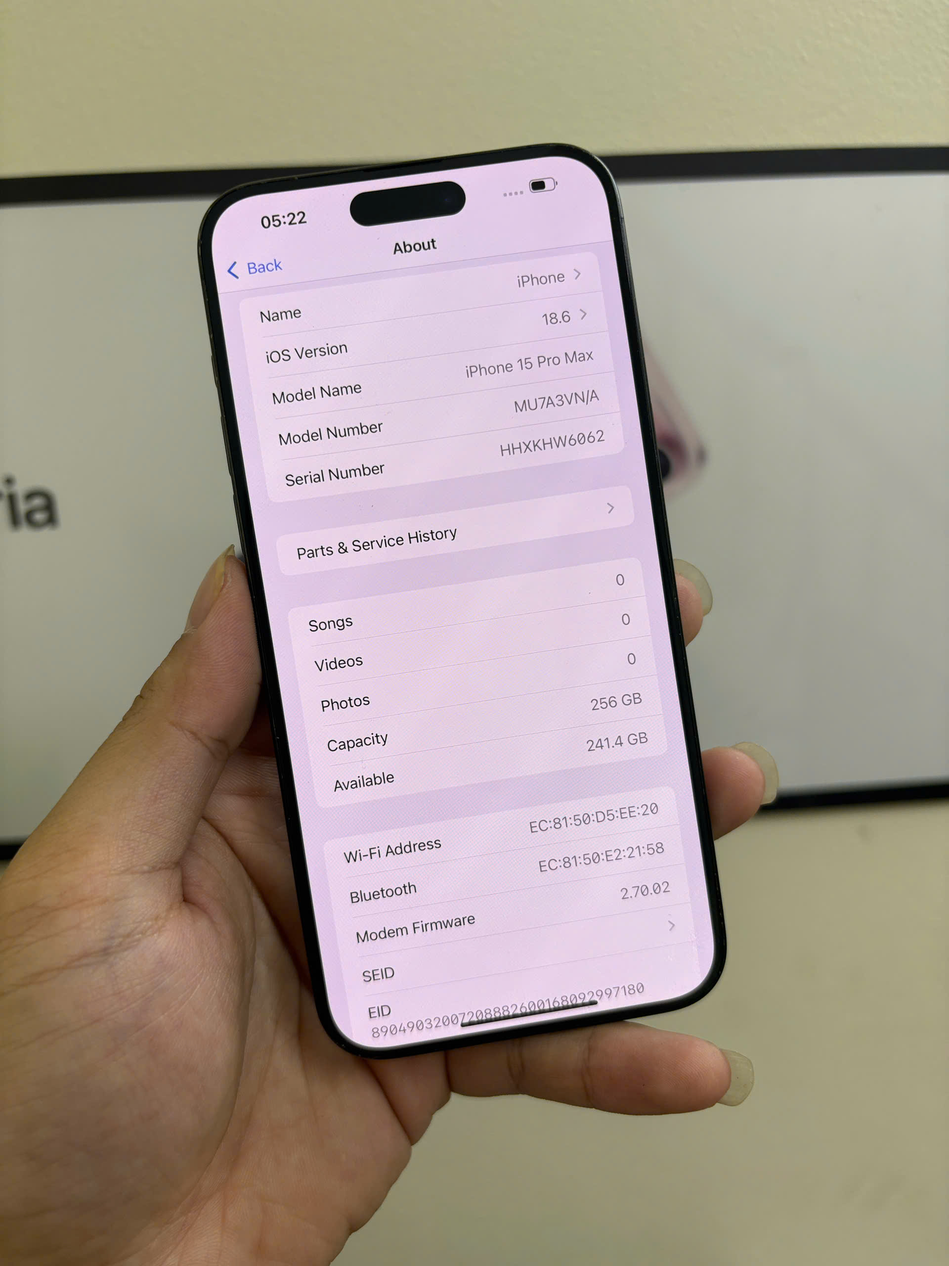 15 PRM 256GB - Hình ảnh 6