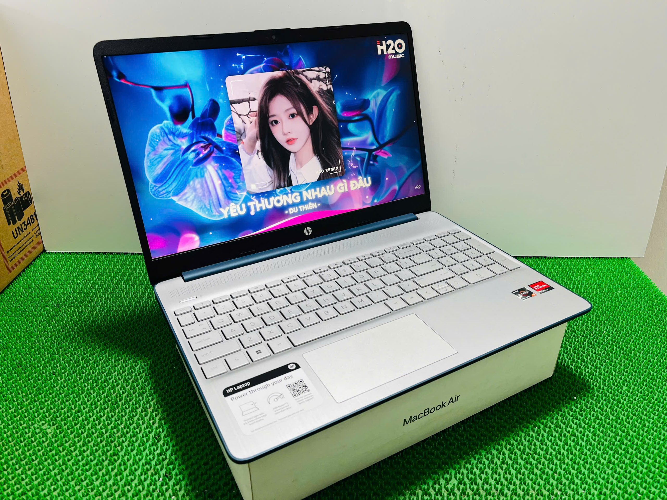 HP Laptop 15-ef2xxx màu xanh lavi siêu đẹp. - Hình ảnh 4