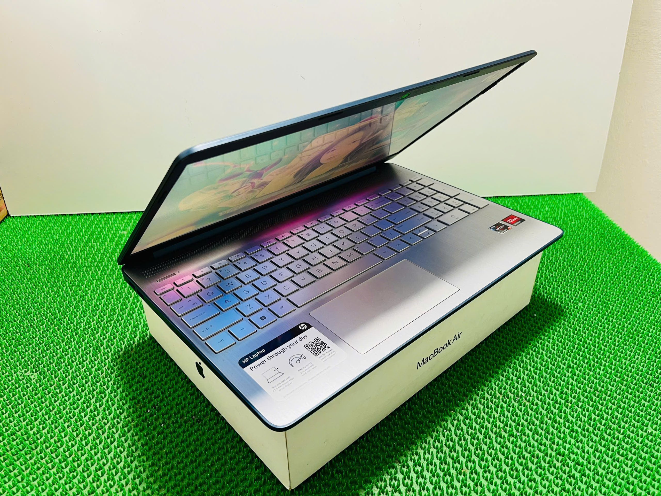 HP Laptop 15-ef2xxx màu xanh lavi siêu đẹp. - Hình ảnh 10