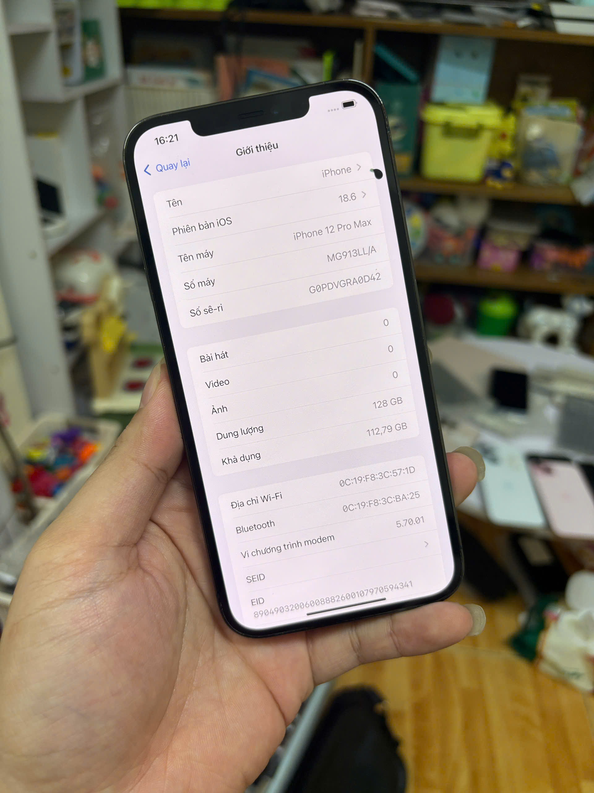 12 PRM 128GB - Hình ảnh 4