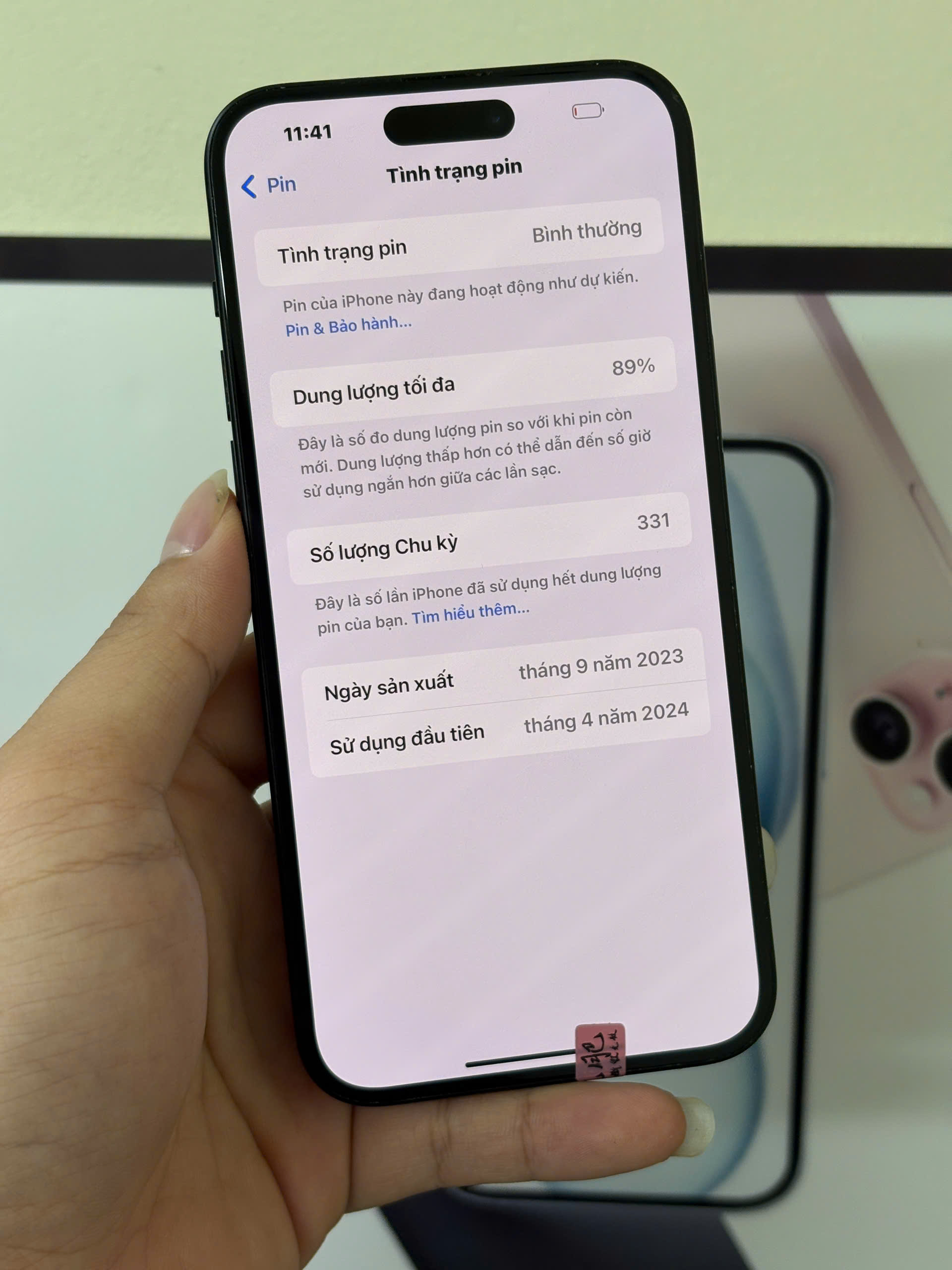 15 plus 128GB - Hình ảnh 3