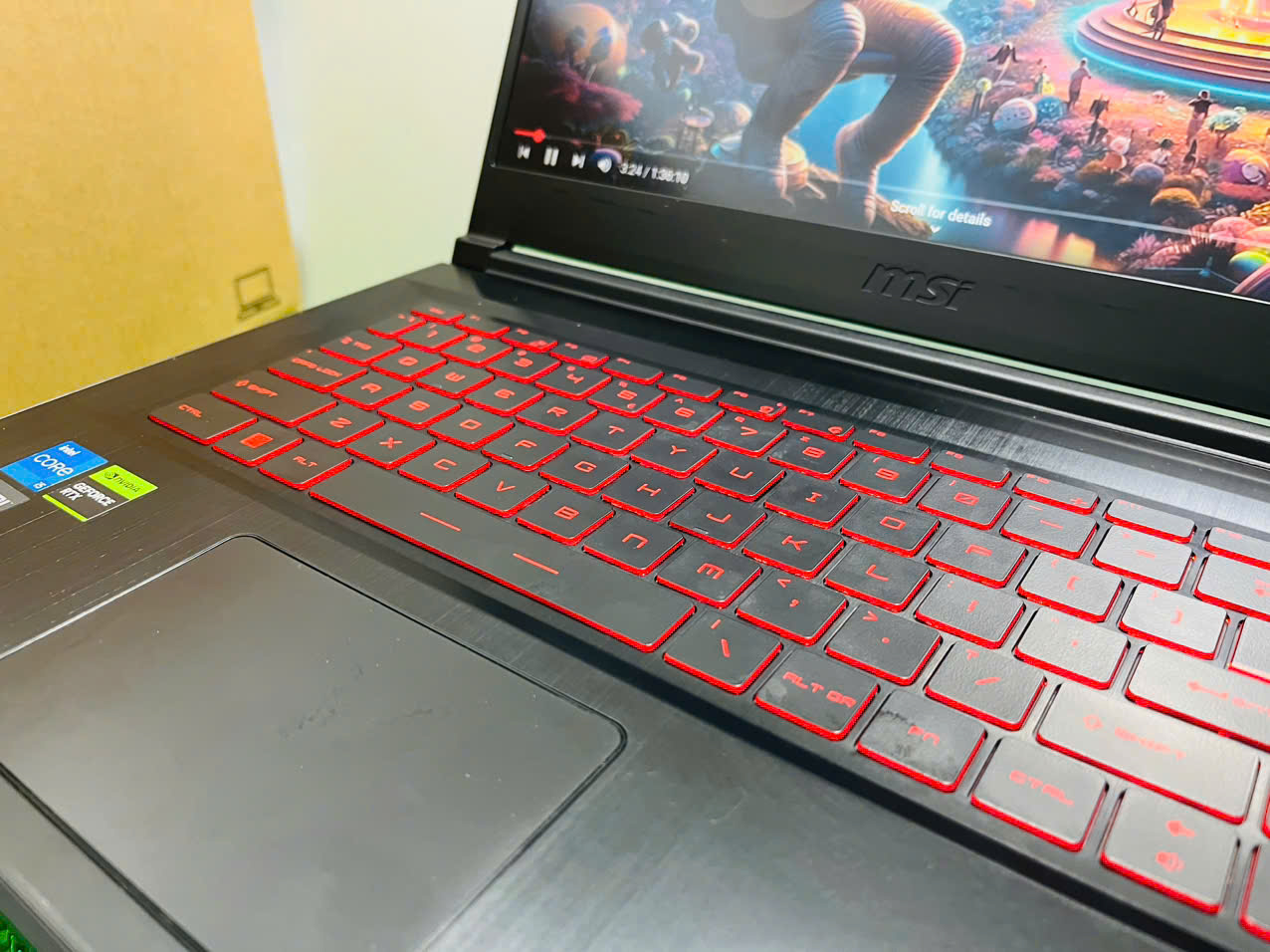 Msi GF63 Thin 12UCX Gaming Zin tem hãng ----------------- - Hình ảnh 3