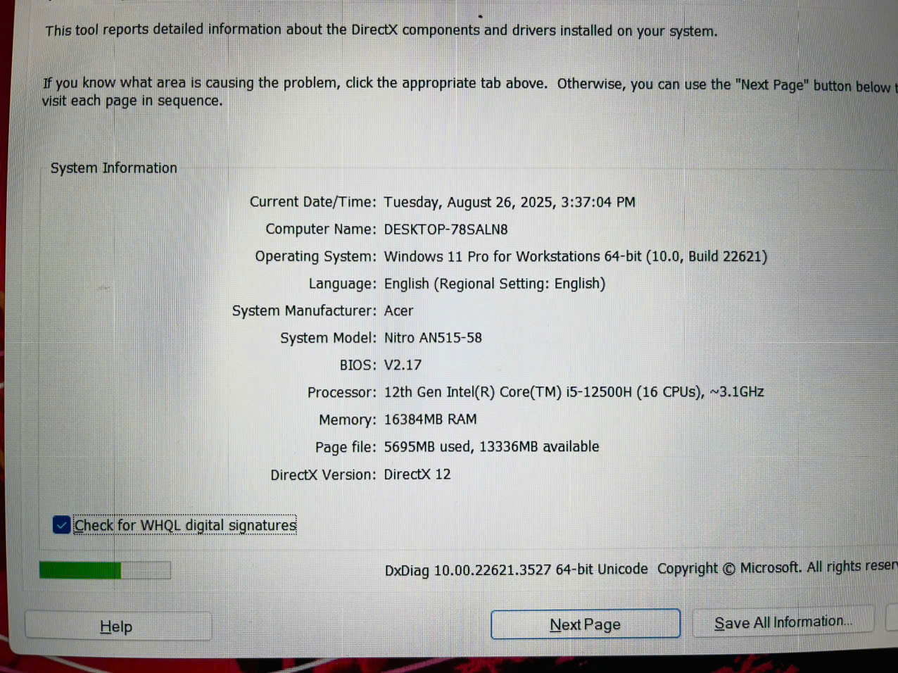 Acer Nitro 5 TIGER AN515-58 GAMING tuyệt đỉnh - Hình ảnh 11