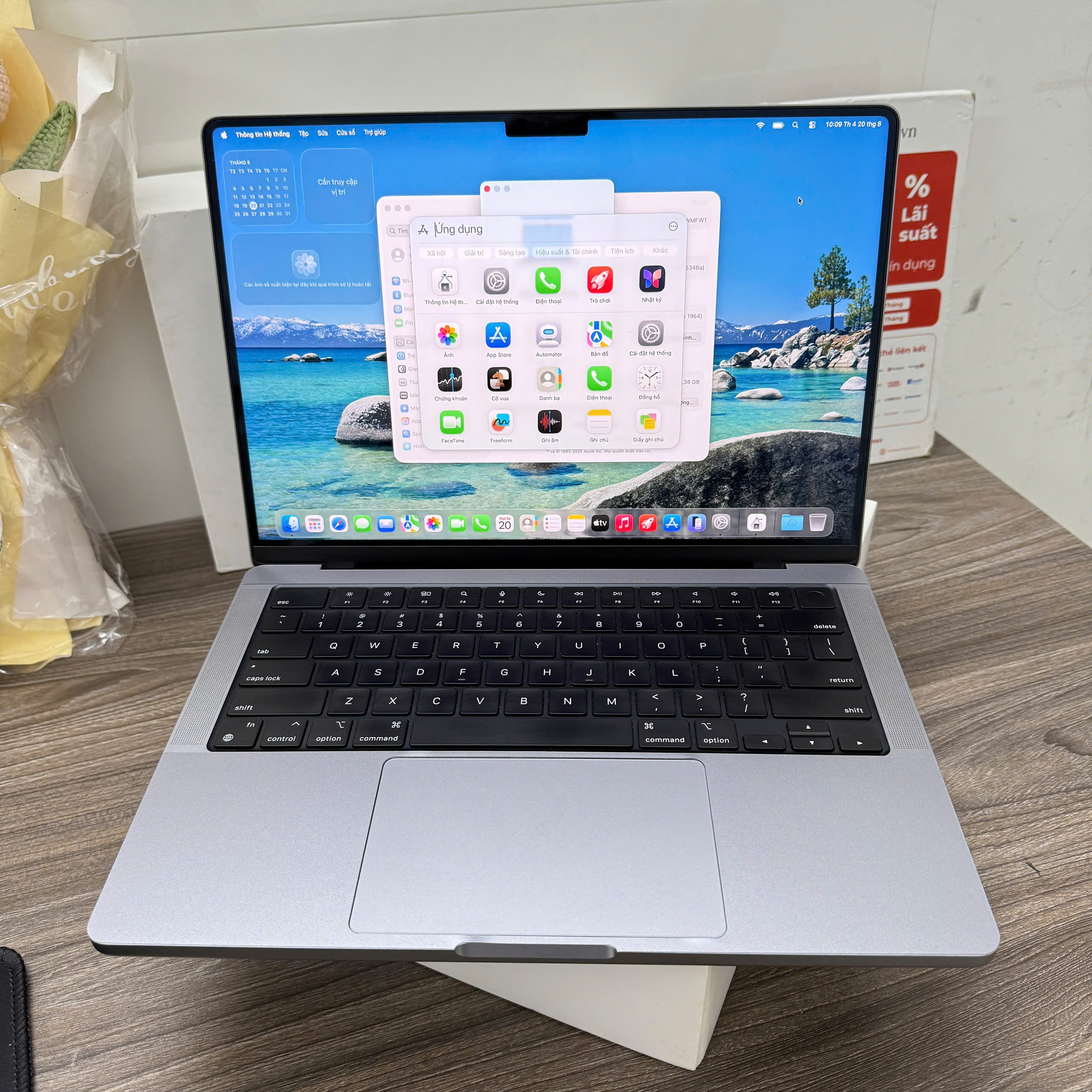 MACBOOK PRO 14in 2021 GRAY sang chảnh còn bảo hành chính hãng 21/03/2026⭐️⭐️⭐️ - Hình ảnh 4