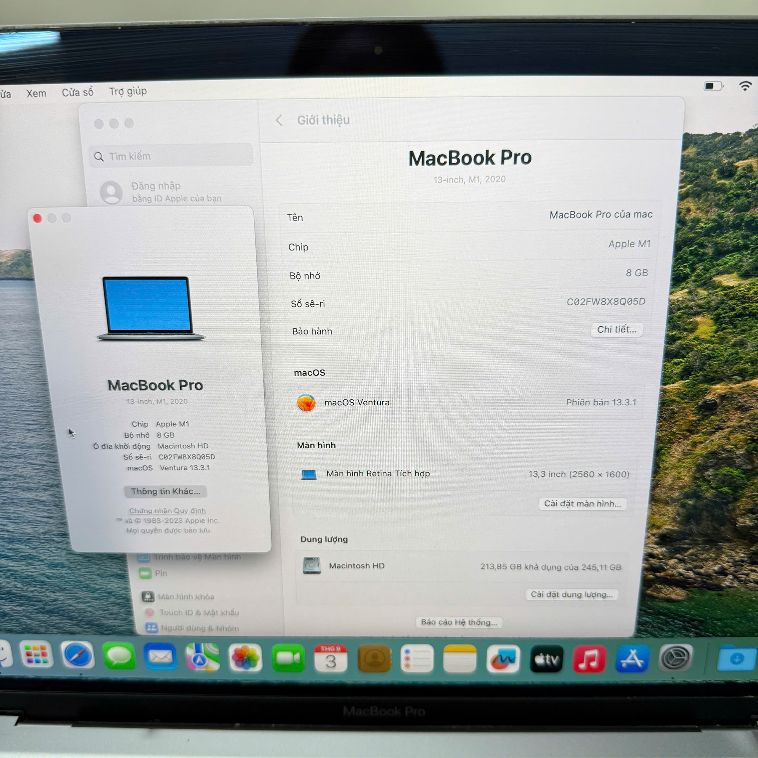 *MacBook Pro M1 2020- Hiệu Suất Vượt Trội* màu GRAY sang chảnh - Hình ảnh 7