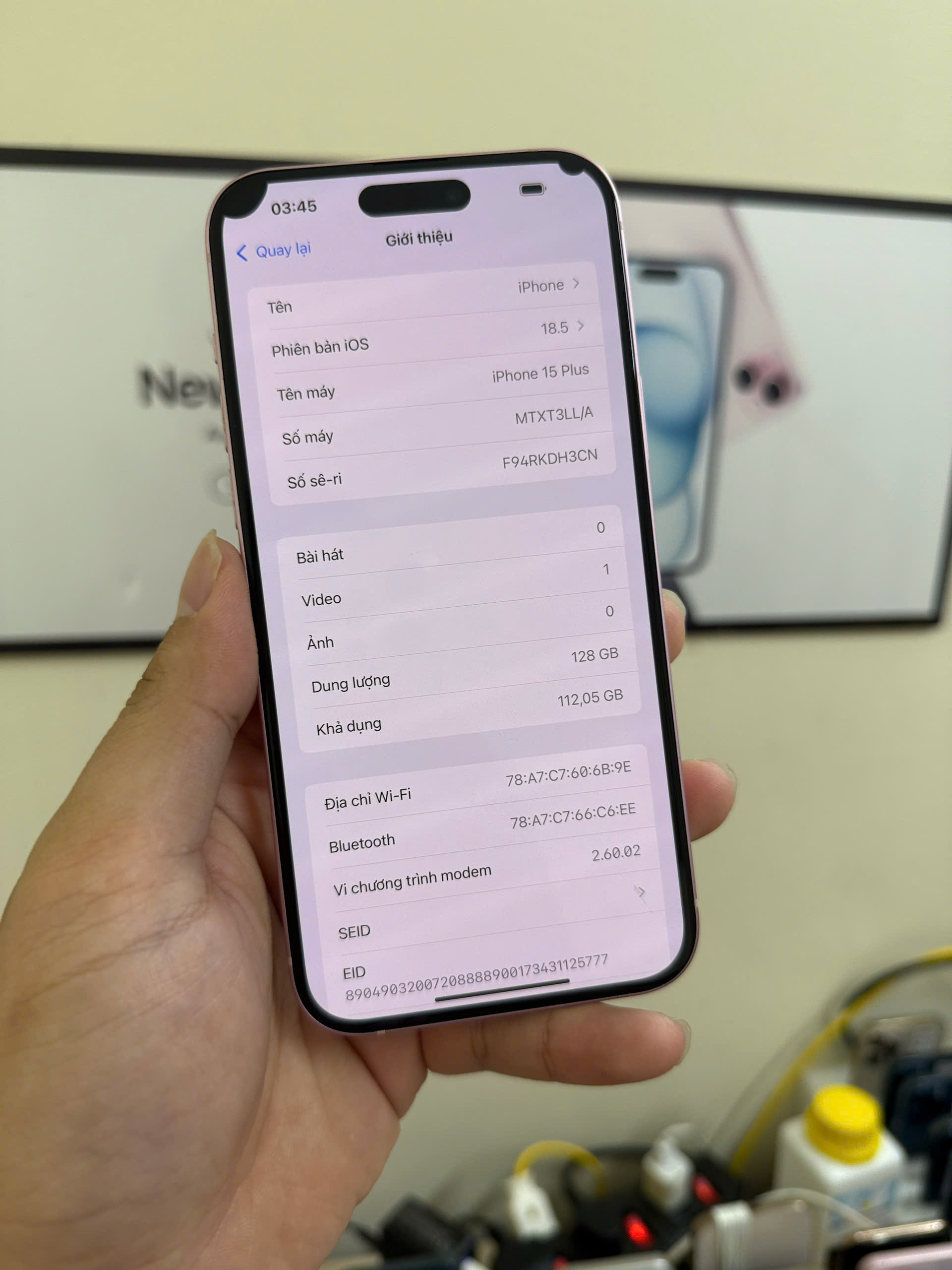 15 plus 128GB - Hình ảnh 5