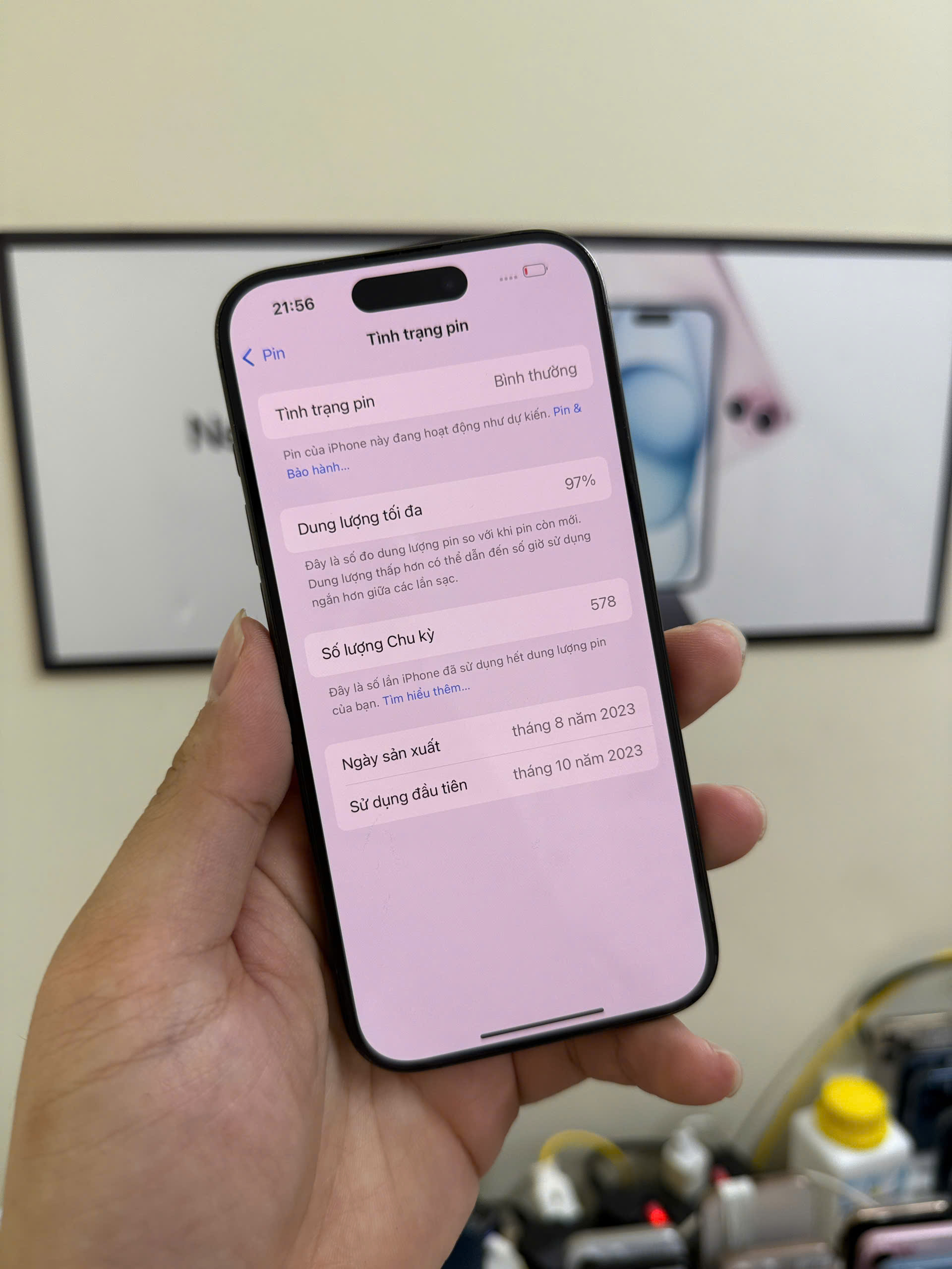 15 PRO 256GB - Hình ảnh 6