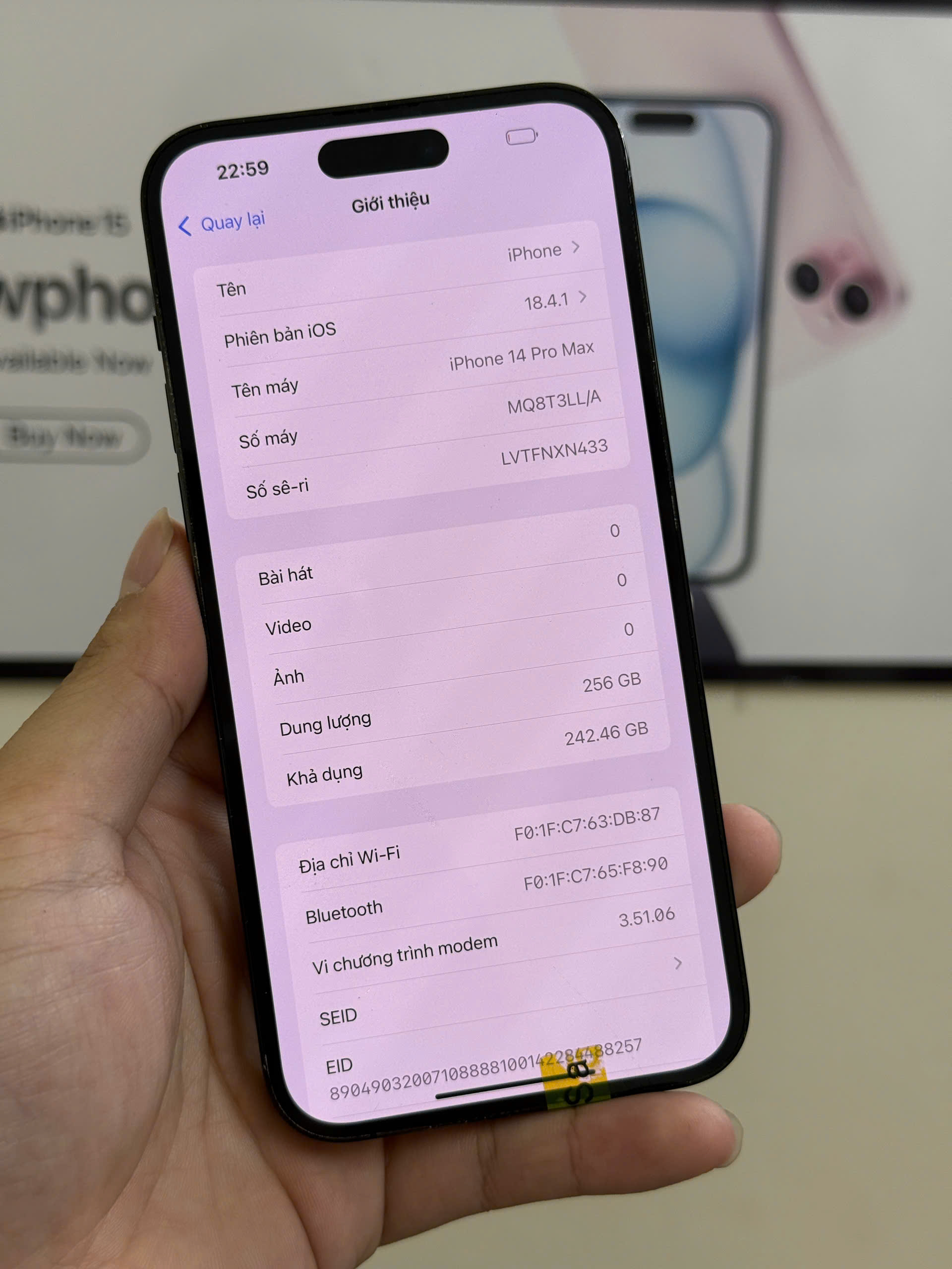 14 PRM 256GB - Hình ảnh 6