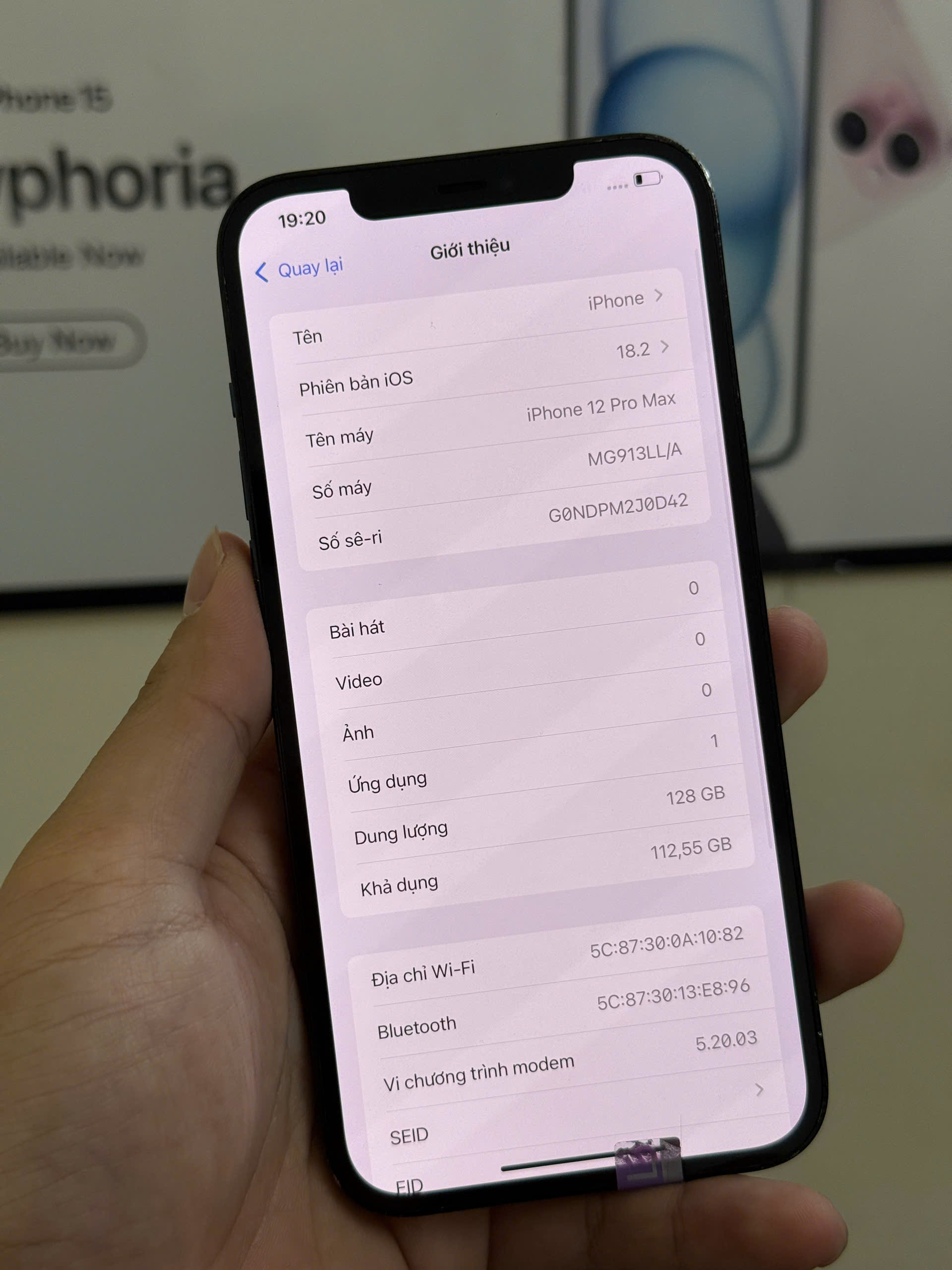 12 PRM 128GB - Hình ảnh 5