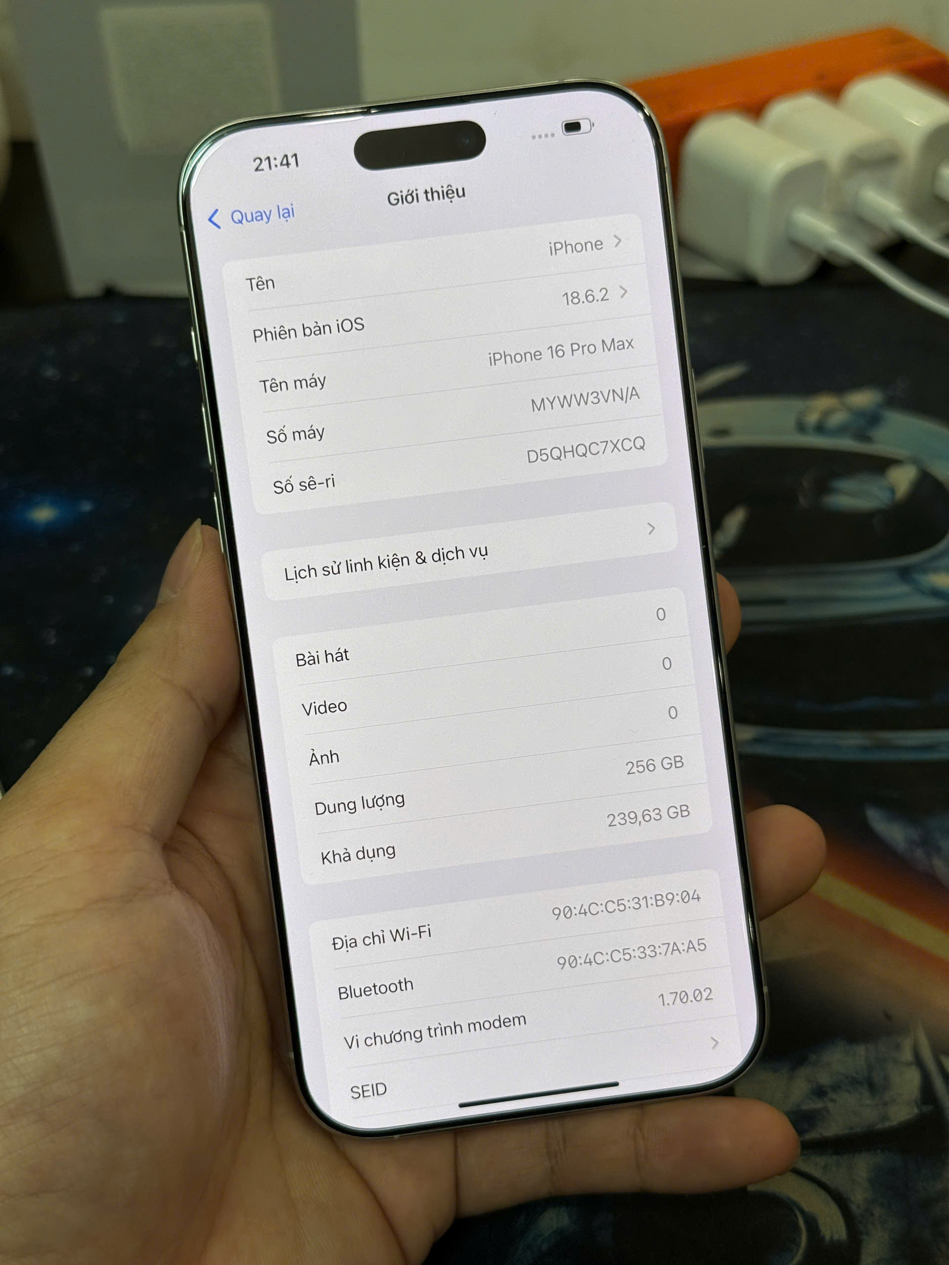 16 PRM 256GB VN - Hình ảnh 2