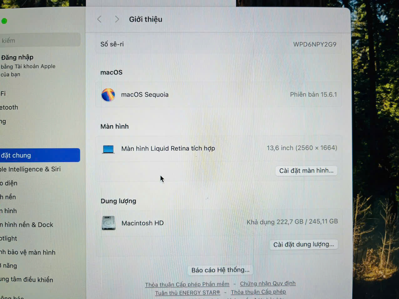 Macbook Air m2 2022 màu silver Đẹp keng k tỳ vết, sang trọng mỏng nhẹ, pin tốt - Hình ảnh 13