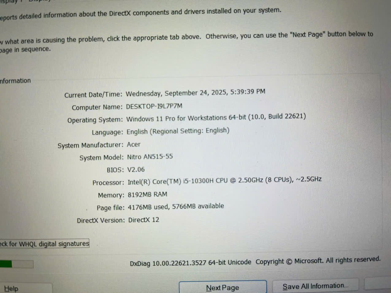 Acer Nitro 5 AN515-55 Gaming - Hình ảnh 9