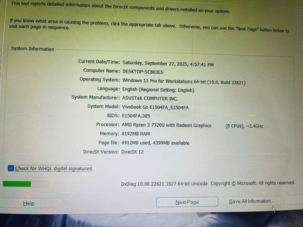 Asus vivobook go E1504FA_E1504FA Máy ổn định bền bỉ - Hình ảnh 5