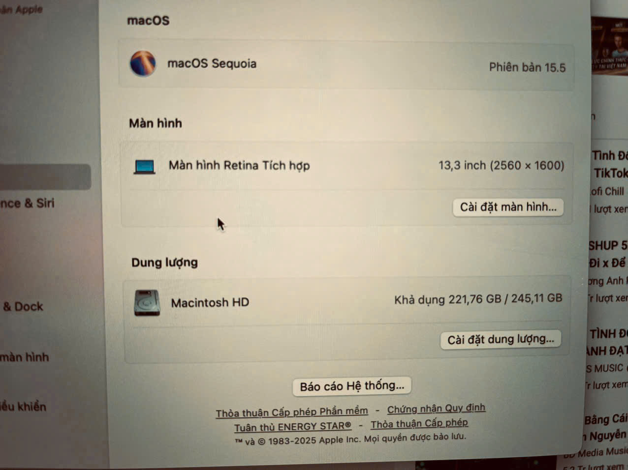 Macbook Pro M1 Gray 2020 xịn xịn - Hình ảnh 10